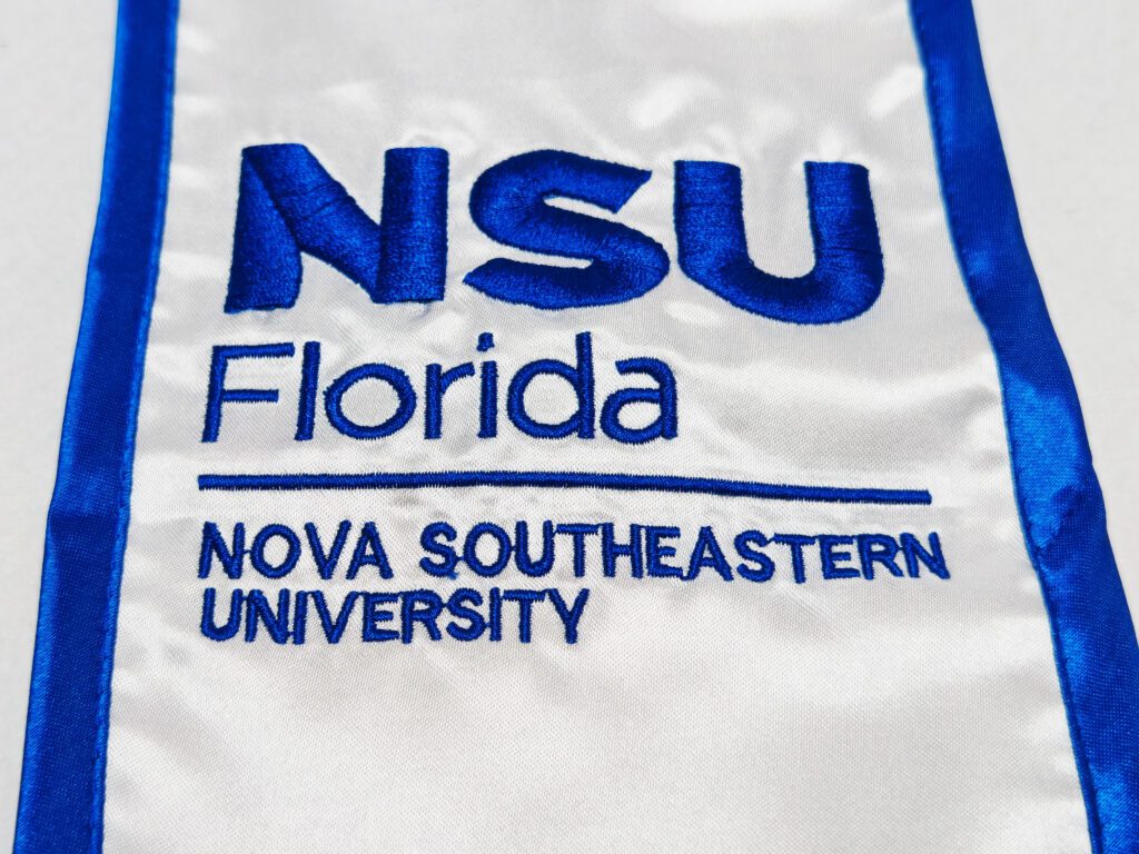 Embroidered Graduation Stole