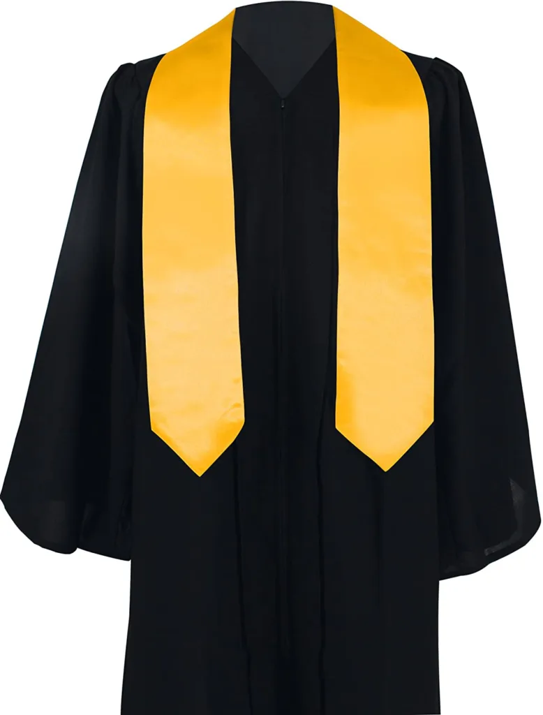 affordable plain graduation stoles wholesale