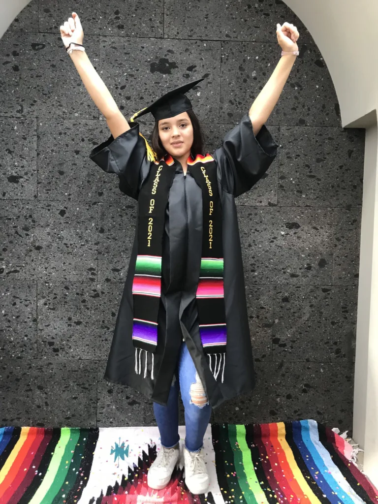 Mexican Serape Stole graduation ceremony