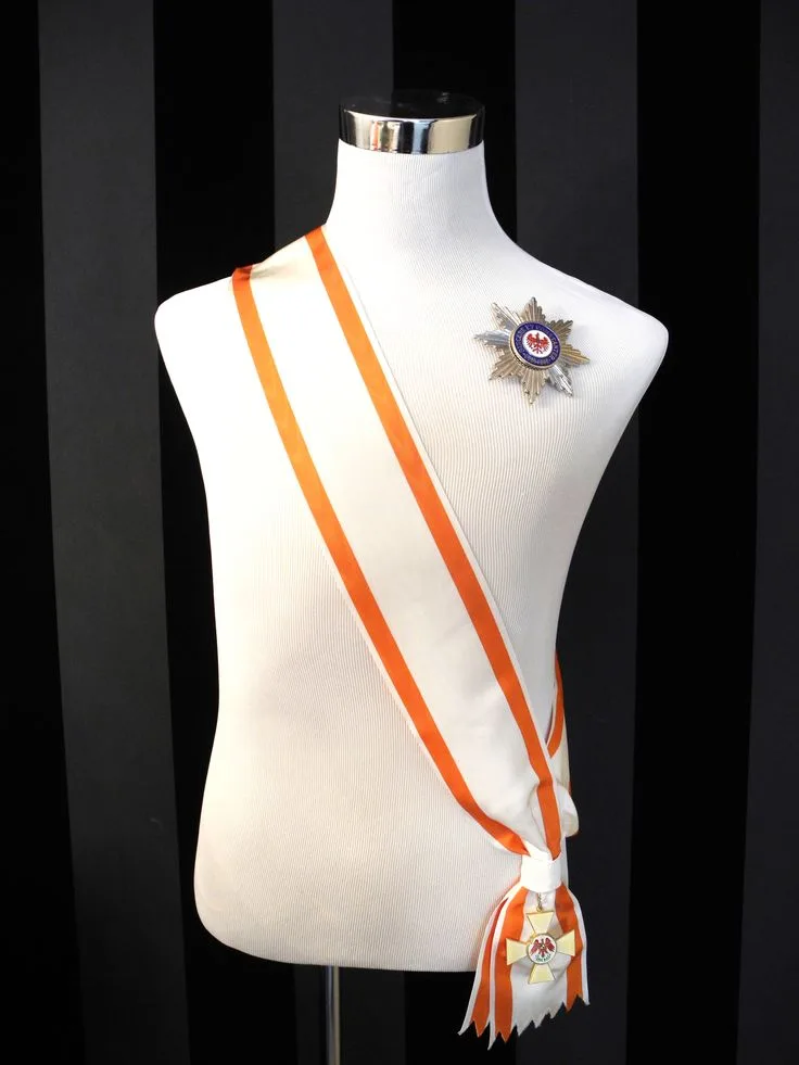military graduates wearing custom military sash at ceremony